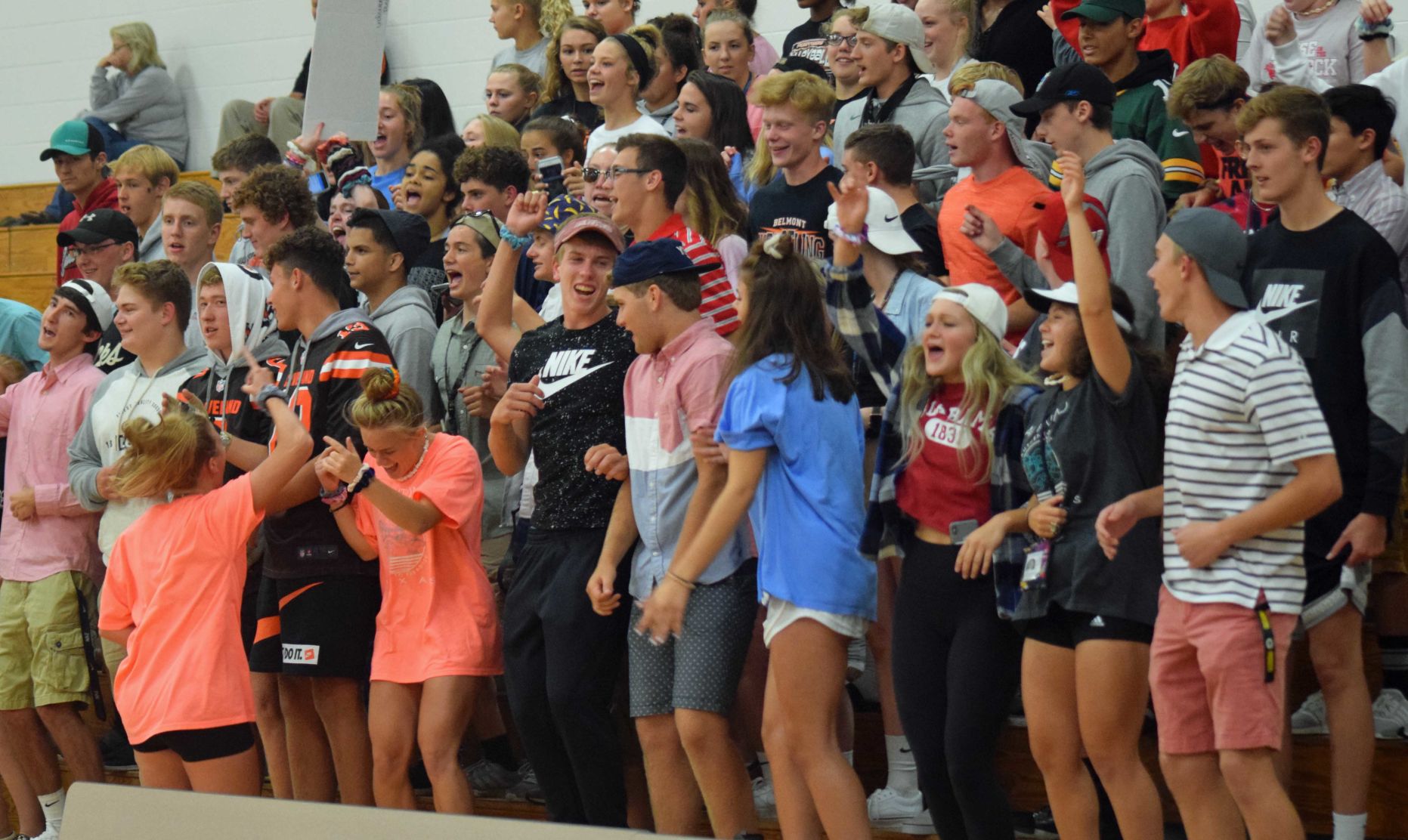 Portage student section